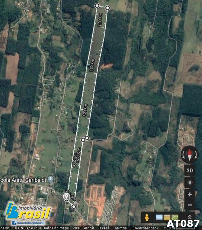Área de terras com 25,9 hectares          